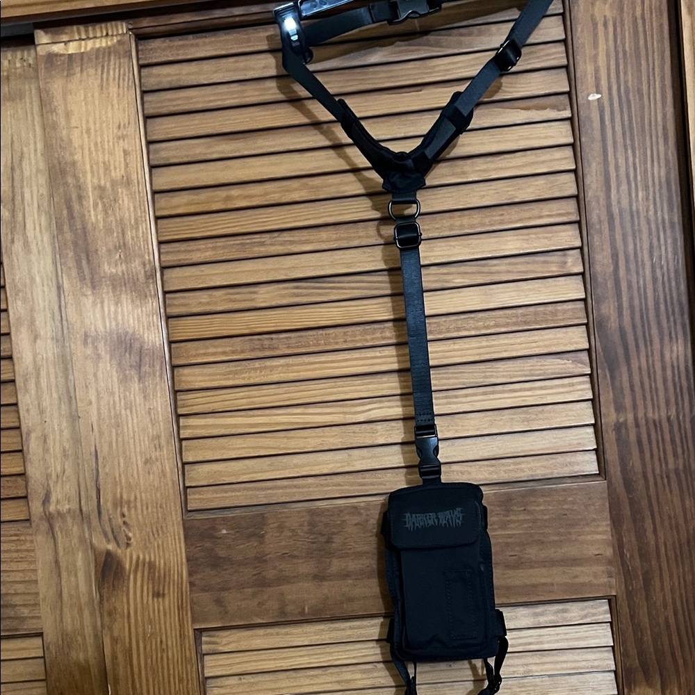 Black Tactical Chest Harness